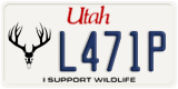Utah, Specialty plates (A123B)
