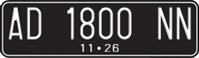 License plate of Indonesia, Regular plates