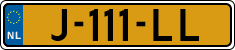 License plate of the Netherlands, Cars