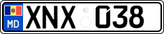 License plate of Moldova, Cars (2015)