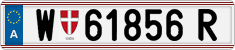License plate of Austria, Regular plates