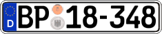 German license plate, Authorities and federal agencies