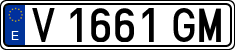 License plates of Spain, 1971 year series