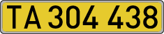 License plates of Spain, Diplomatic