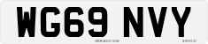 License plate of the United Kingdom, 2001 year system