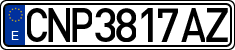 License plates of Spain, Official and military plates