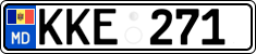 License plate of Moldova, Cars (2015)