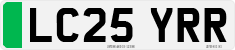 License plate of the United Kingdom, 2001 year system