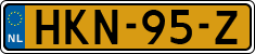 License plate of the Netherlands, Cars