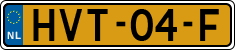 License plate of the Netherlands, Cars