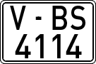 License plates of Spain, 1971 year series