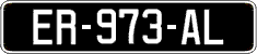 French license plate, SIV (oldtimers)