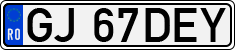 License plate of Romania, Regular plates