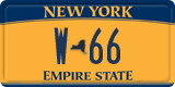 New York, Vanity Plates