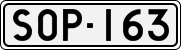 License plate of Finland, Cars