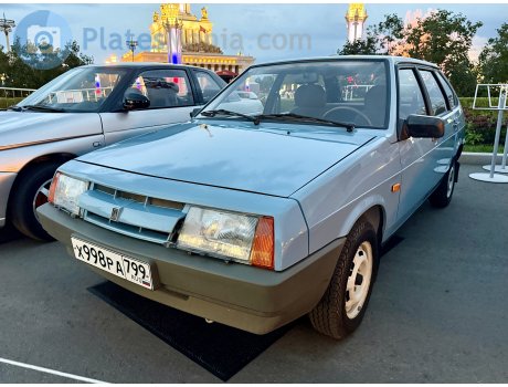 х998ра799, Lada (VAZ) 2109