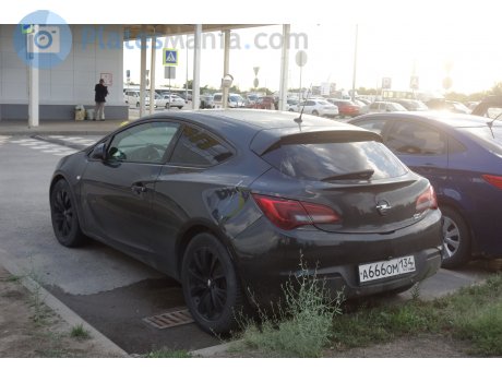 а666ом134, Opel Astra