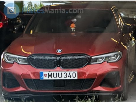 MUU 340, BMW 3 Series