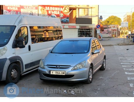 Y 1866 AM, Peugeot 307