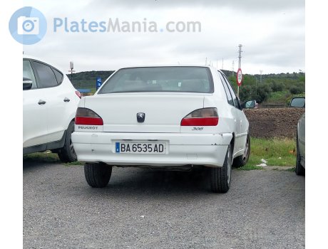 BA 6535 AD, Peugeot 306