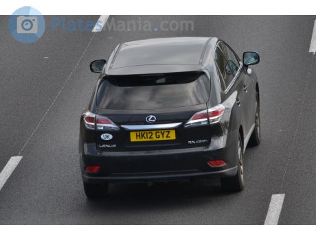 HK12 GYZ, Lexus RX