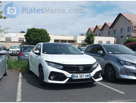 HA-197-HV, Honda Civic