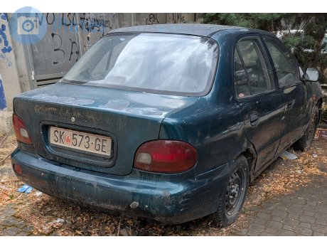 SK 573-GE, Hyundai Accent