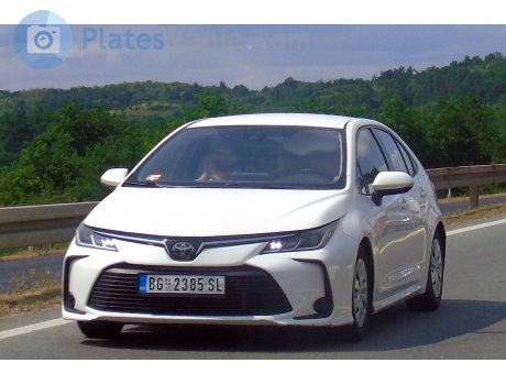 BG 2385-SL, Toyota Corolla