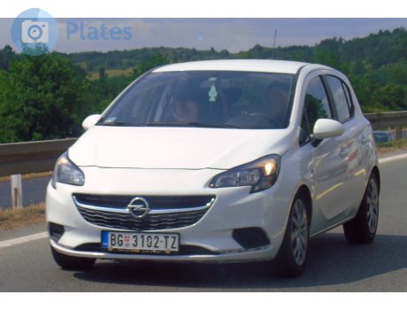 BG 3102-TZ, Opel Corsa