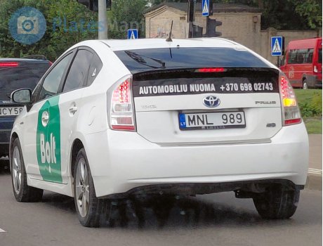 MNL 989, Toyota Prius