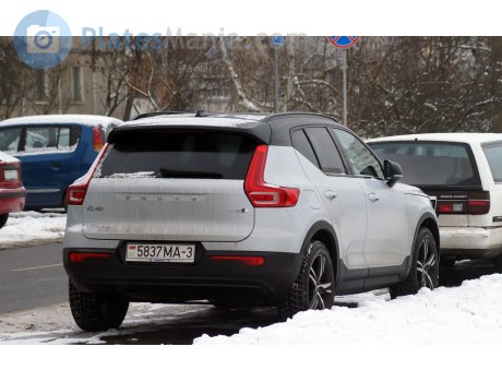 5837 MA-3, Volvo XC40 / EX40