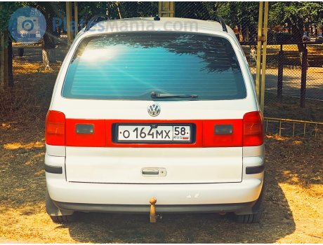 о164мх58, Volkswagen Sharan
