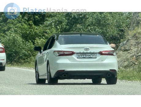 в999рм124, Toyota Camry