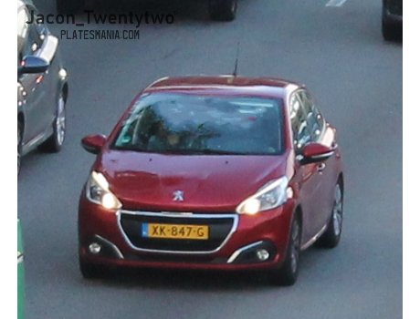 XK-847-G, Peugeot 208