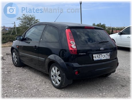а437ск92, Ford Fiesta