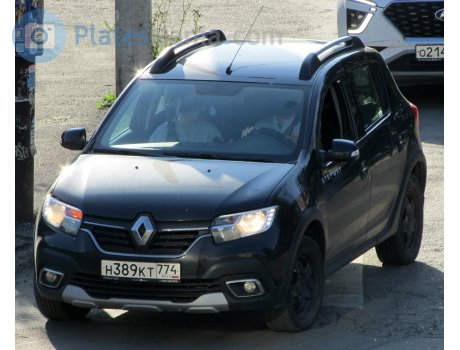 н389кт774, Renault Sandero