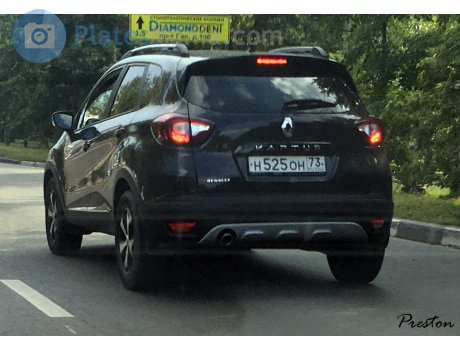 н525он73, Renault Kaptur