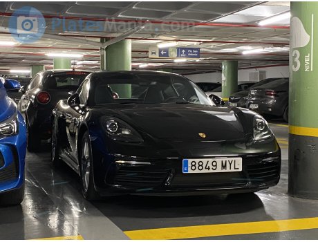 8849 MYL, Porsche Cayman