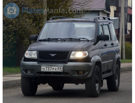 н737рх69, UAZ 3163 Patriot