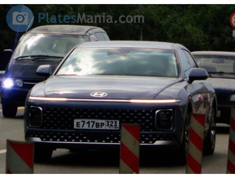 е717вр323, Hyundai Grandeur