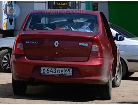 в643ов69, Renault Logan