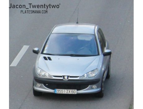 3551 ZX 60, Peugeot 206