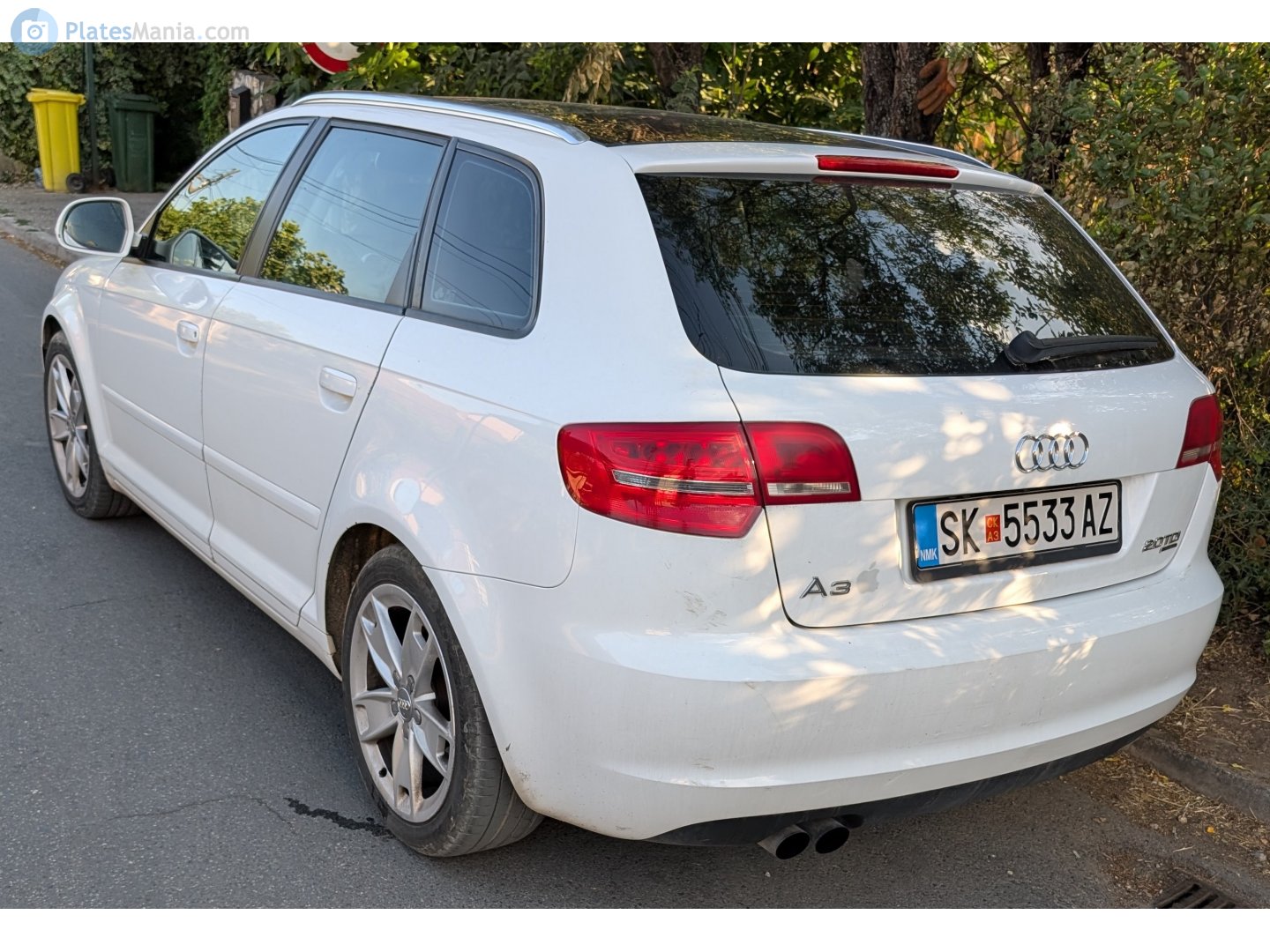 SK 5533 AZ, Audi A3 2nd gen Sportback (8PA), 2004–2012