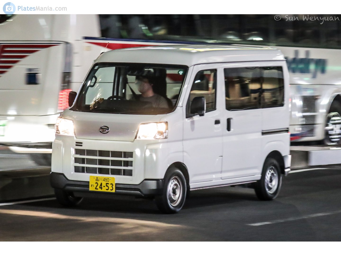 品川 480 わ 2453, Daihatsu Hijet 10th gen Cargo Van (S320/S330), 2004–