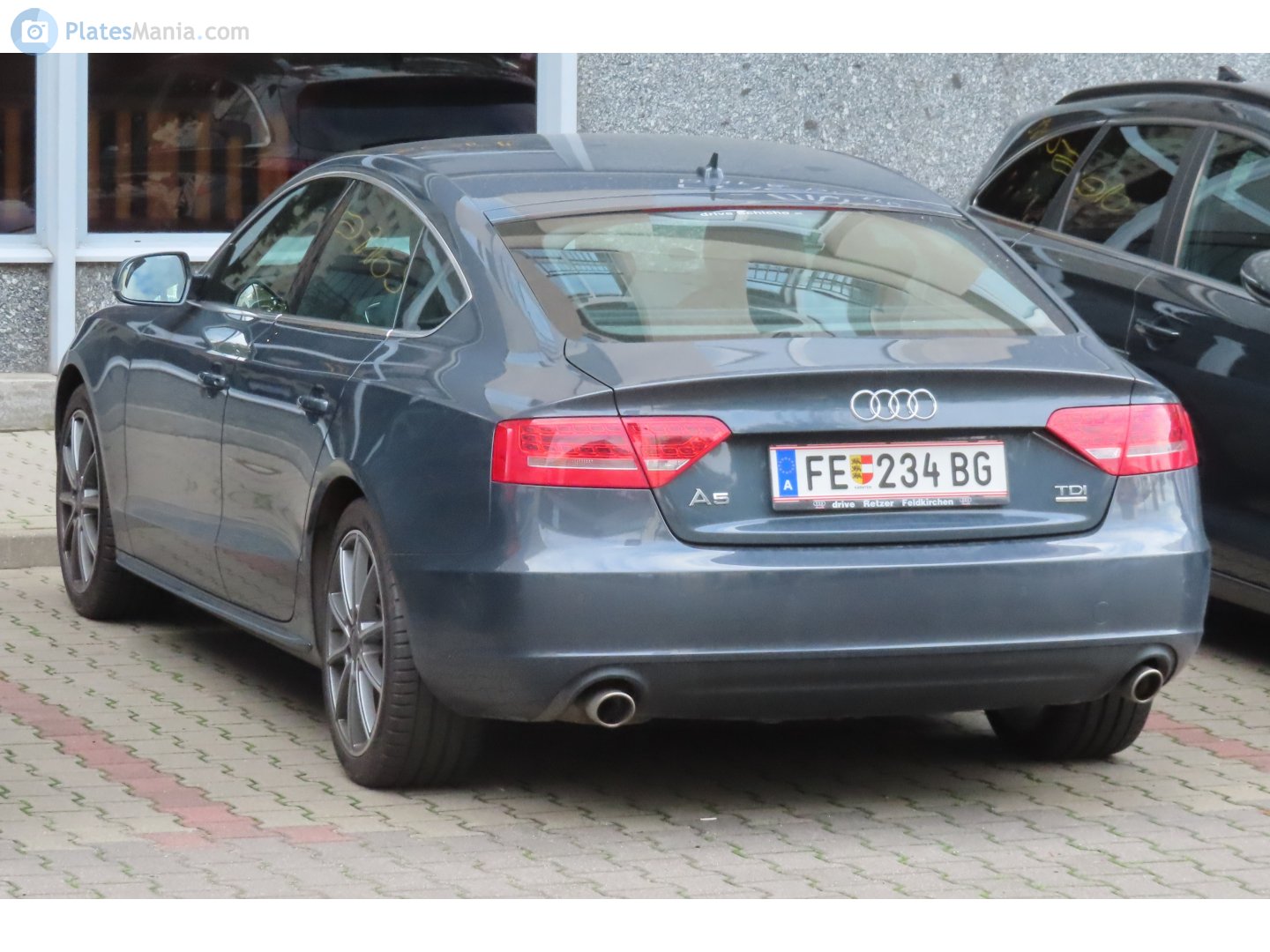 FE 234 BG, Audi A5 1st gen Sportback (B8/8TA), facelift, 2011–2016
