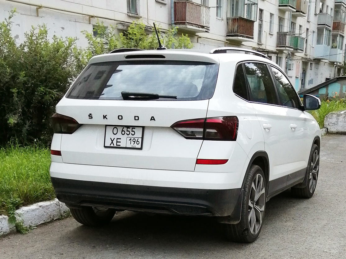 о 655 хе 196, Skoda Kamiq 1st gen (CN-market), 2018–