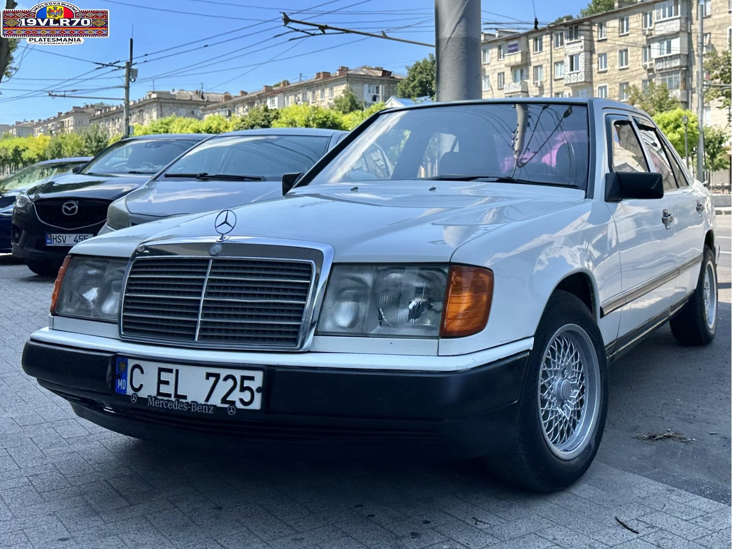 C EL 725, Mercedes-Benz E-Klasse 1st gen Sedan (W124), 1984­–1995
