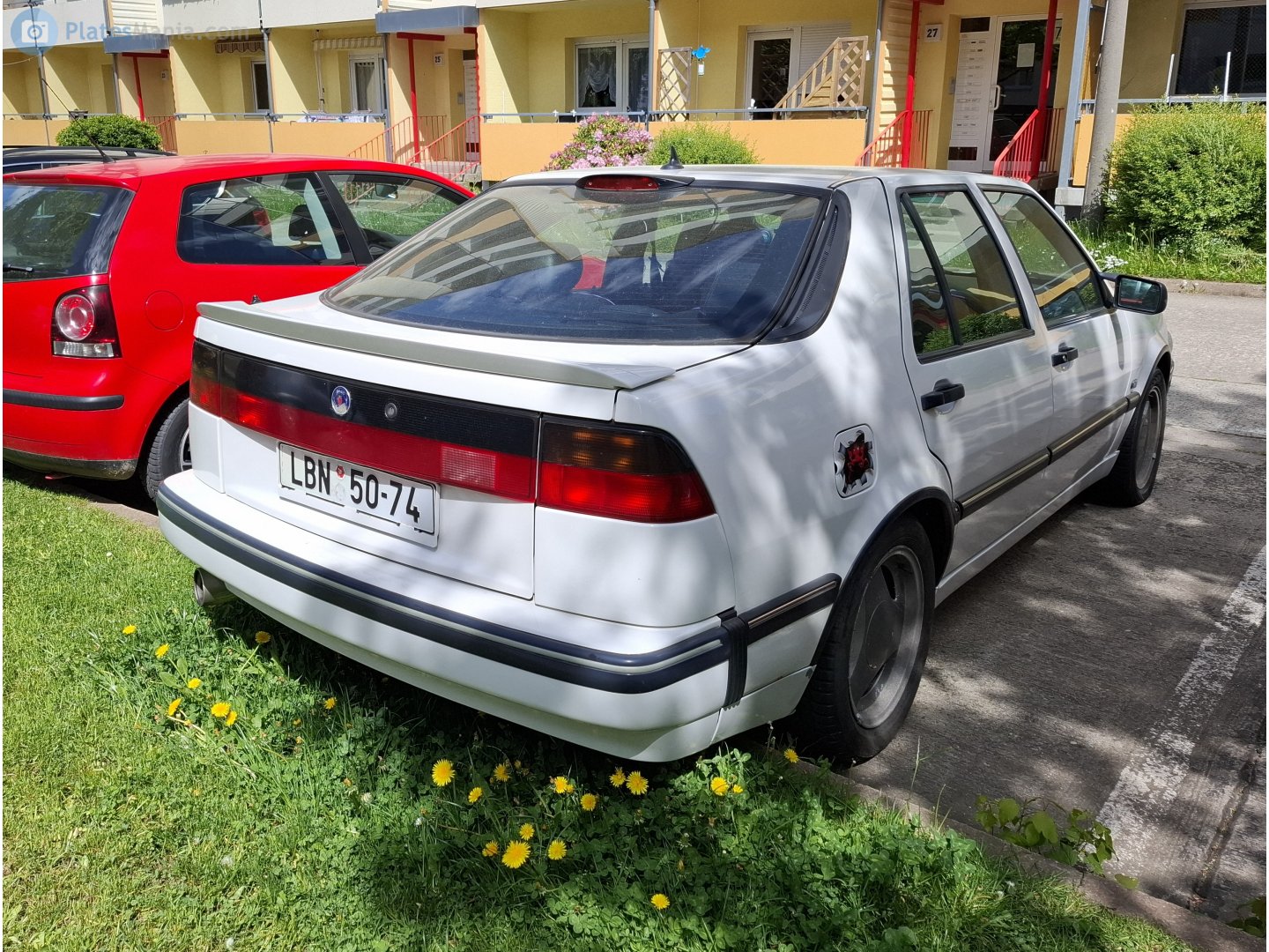 LBN 50-74, SAAB 9000 1st gen Sedan/Liftback (CD/CS), facelift, 1991–1998