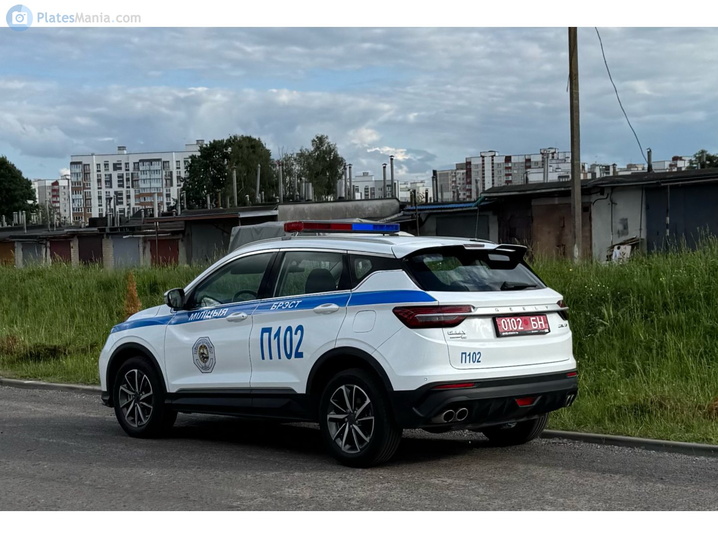 0102 БН, Geely Coolray 1st gen (SX11), 2019–