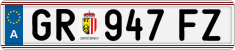 License plate of Austria, Regular plates